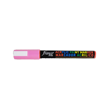 Marcador Acrílico Pink Franco Arte