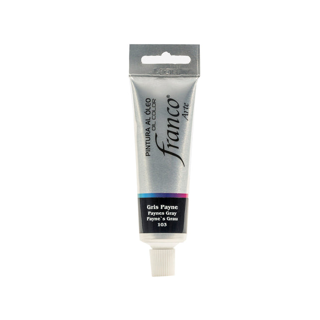 Óleo 50 ml Gris Payne Franco Arte
