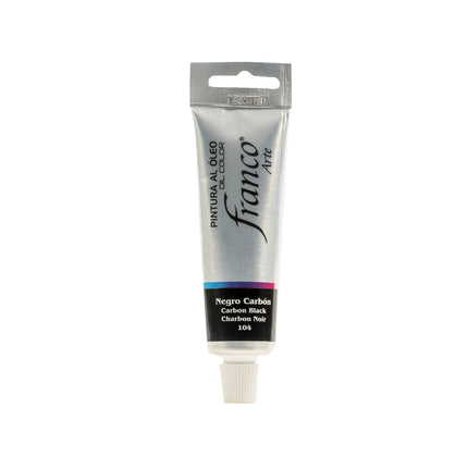 Óleo 50 ml Negro Carbón Franco Arte