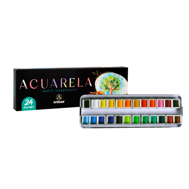 Acuarela x24 Unidades Artisan