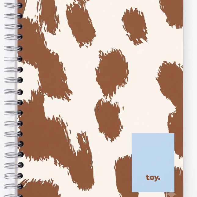 Cuaderno 5 Materias y Sketchbook Wild Bambi Blue