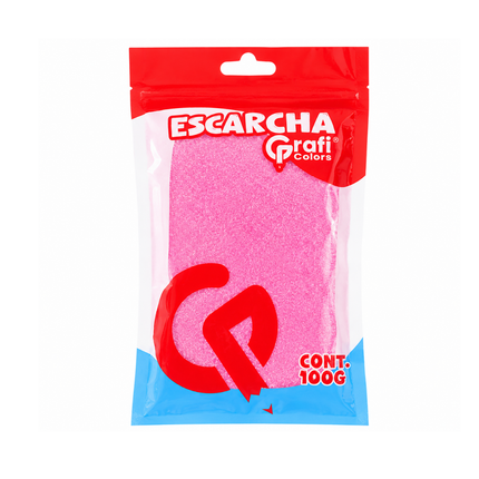 Escarcha Rosa Fluorescente