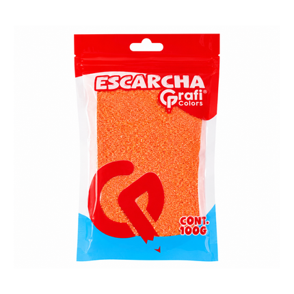 Escarcha Naranja Fluorescente