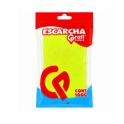 Escarcha Verde Fluorescente