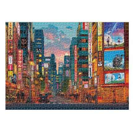 Rompecabezas 1000 Piezas Calles De Tokio | Ingenio Destreza