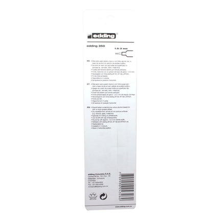 Marcador Borrable Recargable | Edding