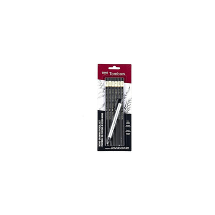Set Lapices De Dibujo x6  + Borrador Mono Zero