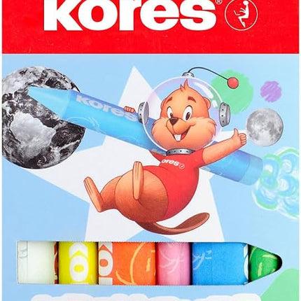 Crayones Jumbo Triangulares Kores x12