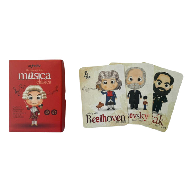 Flashcards Educativas De Paseo Por La Música Clásica | Arpegio