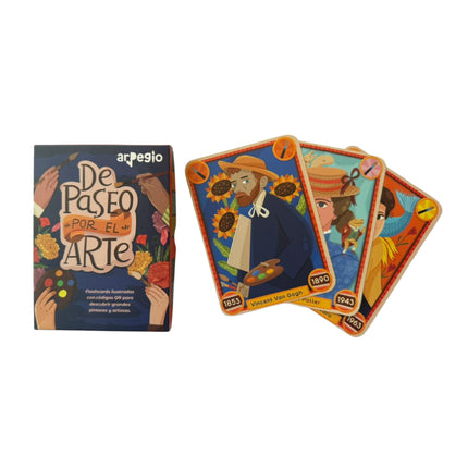 Flashcards Educativas De Paseo Por El Arte | Arpegio