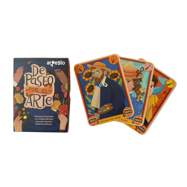 Flashcards Educativas De Paseo Por El Arte | Arpegio