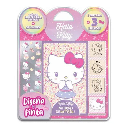 Diseña Y Pinta Hello Kitty