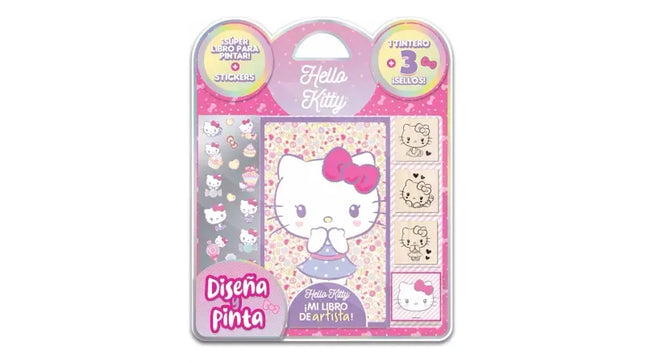 Diseña Y Pinta Hello Kitty