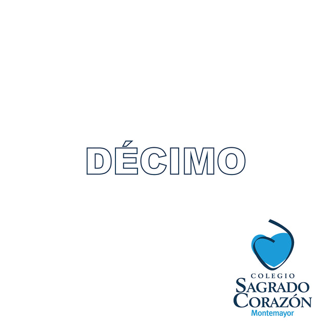 Paquete De Cuadernos 10° - Décimo | Colegio Sagrado Corazón Montemayor
