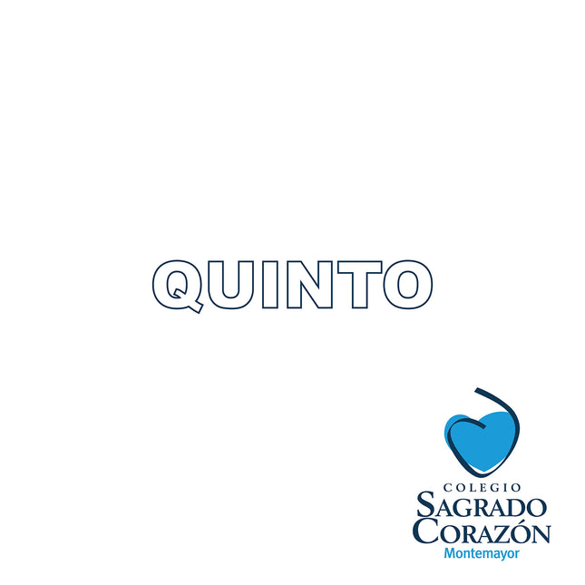 Paquete De Cuadernos 5° - Quinto | Colegio Sagrado Corazón Montemayor