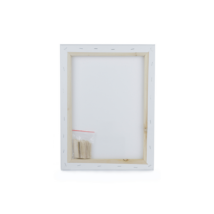 Bastidor canvas Conda 3 mm de 100% algodón 280 g, con 3 capas de gesso imprimado y marco de madera sólida para óleo y acrílico.