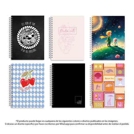 Cuaderno Argollado 7 Materias Rayado Grande SOS