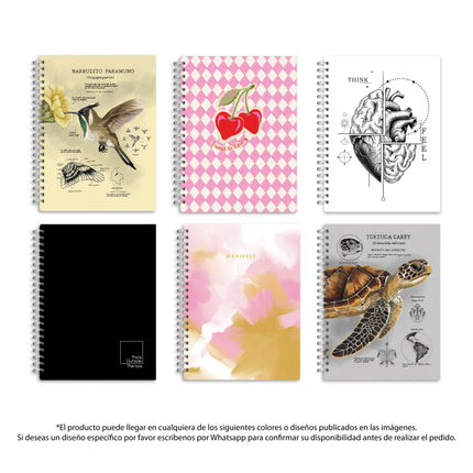 Cuaderno Argollado 1 Materia Rayado Mediano SOS